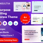Consultia – Multipurpose Consulting WordPress Them