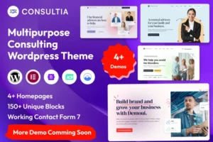 Mua Consultia - Multipurpose Consulting WordPress Them giá rẻ