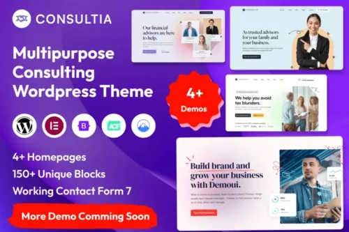 Mua Consultia - Multipurpose Consulting WordPress Them giá rẻ
