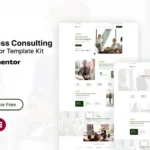 Consultry – Business Consulting Elementor Template Kit
