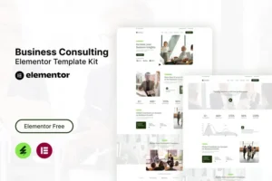 Mua Consultry - Business Consulting Elementor Template Kit giá rẻ