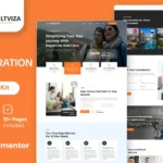 Consultviza – Immigration & Visa Consulting Elementor Template Kit