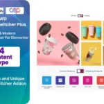 Content Switcher Plus Addon For Elementor