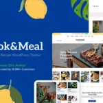 Cook&Meal – Food Blog & Recipe WordPress Theme