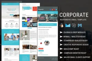Mua Corporate - Responsive Email Newsletter Templates giá rẻ
