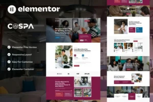 Mua Cospa - Coworking Space & Virtual Office Elementor Template Kit giá rẻ