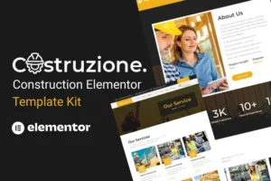 Mua Costruzione - Construction Elementor Template Kit giá rẻ