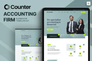 Mua Counter - Accounting Firm Elementor Template Kit giá rẻ