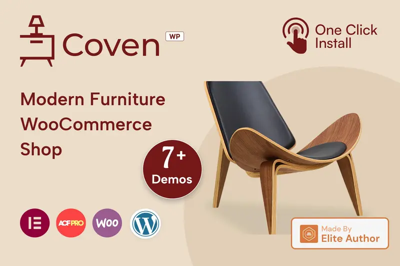 Mua Coven - Furniture Store WooCommerce Theme giá rẻ