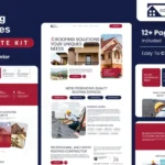 Coverroofs – Roofing Services Elementor Template Kit
