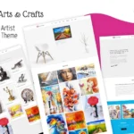 Crafts & Arts – Handmade Artist WordPress