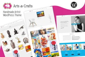 Mua Crafts & Arts - Handmade Artist WordPress giá rẻ