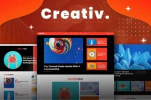 Mua Creativ - Blog and Magazine Elementor Pro Template Kit giá rẻ