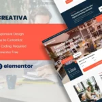 Creativa – Digital Agency Elementor Template Kit