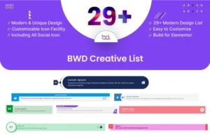 Mua Creative List addon for elementor giá rẻ