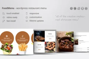 Mua Creative Restaurant Menu Showcase WooCommerce giá rẻ