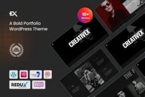 Mua Creativex - A Bold Portfolio WordPress Theme giá rẻ