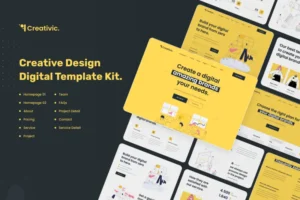 Mua Creativic - Creative Agency Elementor Template Kit giá rẻ