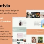 Creativio – Blogger & Entrepreneurs Elementor Template Kit