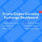 Cripta Crypto Currency Exchange Dashboard