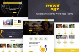 Mua Crowdngo – Fundraising Charity WordPress Theme giá rẻ