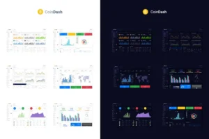 Mua Cryptocurrency Dashboard Admin Template - Coindash giá rẻ