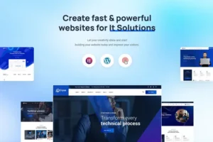 Mua Crysa - Technology & IT Solutions WordPress Theme giá rẻ