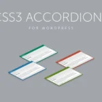CSS3 Accordions for WordPress