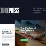 CulturePress – Art & Culture WordPress theme