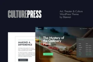 Mua CulturePress - Art & Culture WordPress theme giá rẻ