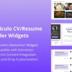 Curriculo – CV/Resume Builder Elementor Widgets