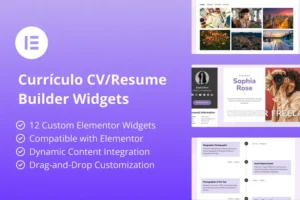 Mua Curriculo - CV/Resume Builder Elementor Widgets giá rẻ