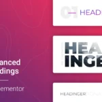 Customizable heading for Elementor