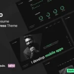 Cvio – Personal Portfolio WordPress Theme