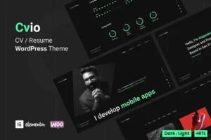 Mua Cvio - Personal Portfolio WordPress Theme giá rẻ