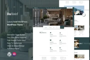 Mua Dahotel - Luxury Hotel WordPress Theme giá rẻ