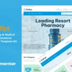 Daliya – Pharmacy & Medical Store WooCommerce Elementor Pro Template Kit