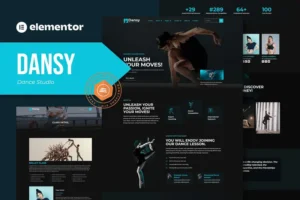 Mua Dansy - Dance Studio Elementor Pro Template Kit giá rẻ