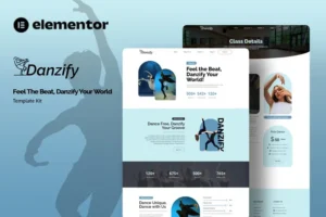 Mua Danzify - Dance Course Elementor Template Kit giá rẻ
