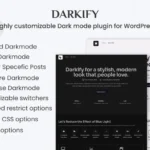 Darkify – WordPress Dark Mode Plugin