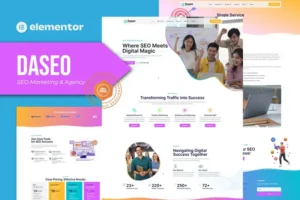 Mua Daseo - SEO Marketing & Agency Elementor Pro Template Kit giá rẻ