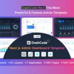 Dashcode Next – Tailwind & Next.js Admin Dashboard