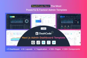 Mua Dashcode Next – Tailwind & Next.js Admin Dashboard giá rẻ