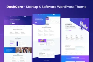 Mua DashCore - Startup & Software WordPress Theme giá rẻ