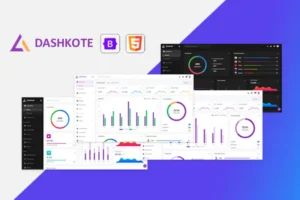 Mua Dashkote - Bootstrap5 Admin Template giá rẻ