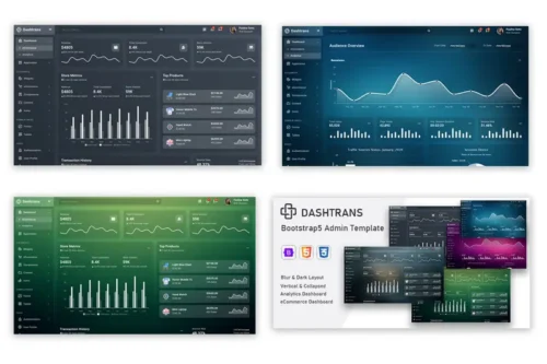 Mua Dashtrans - Bootstrap5 Admin Template giá rẻ