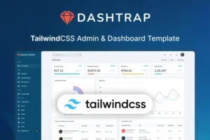 Mua Dashtrap - Tailwind Admin Layout UI Kit Template giá rẻ