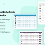 Datalentor – Advanced DataTable for Elementor