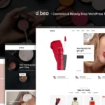 DBea – Cosmetics & Beauty Shop WordPress Theme
