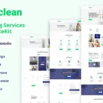 Dclean | Cleaning Services Elementor Template Kit